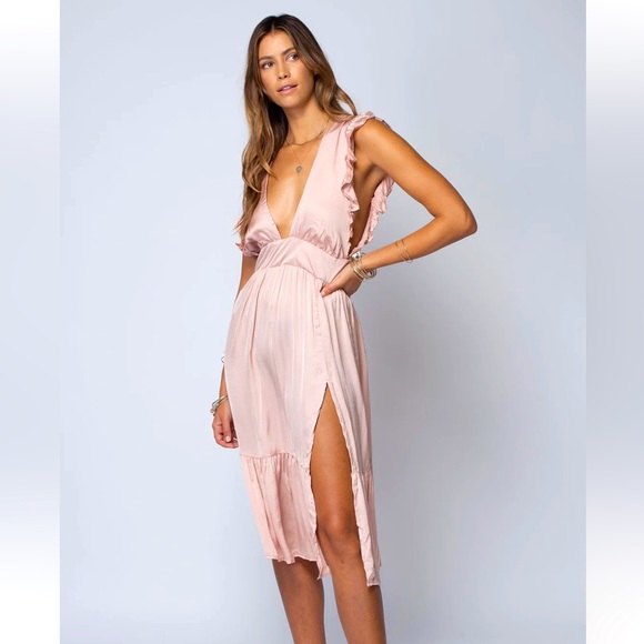 STILLWATER Dresses & Skirts - Stillwater The Jessie Midi- Dusty Rose M